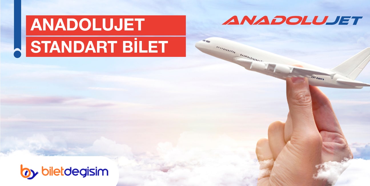 Anadolu Jet standart bilet değişikliği