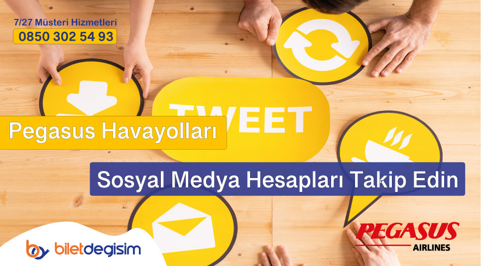 Pegasus sosyal medya hesapları