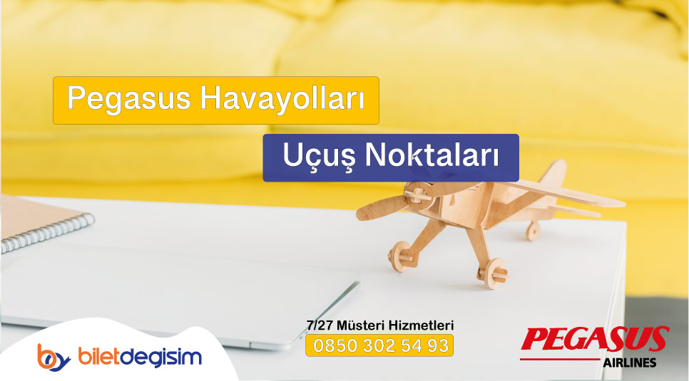 Pegasus Havayolları uçuş noktaları