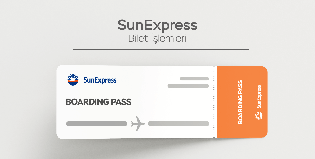 Sunepxress bilet işlemleri